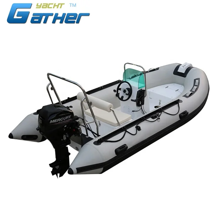 HOT SALE New fishing rib boat/rigid inflatable boat for sale from gather sport yacht factory