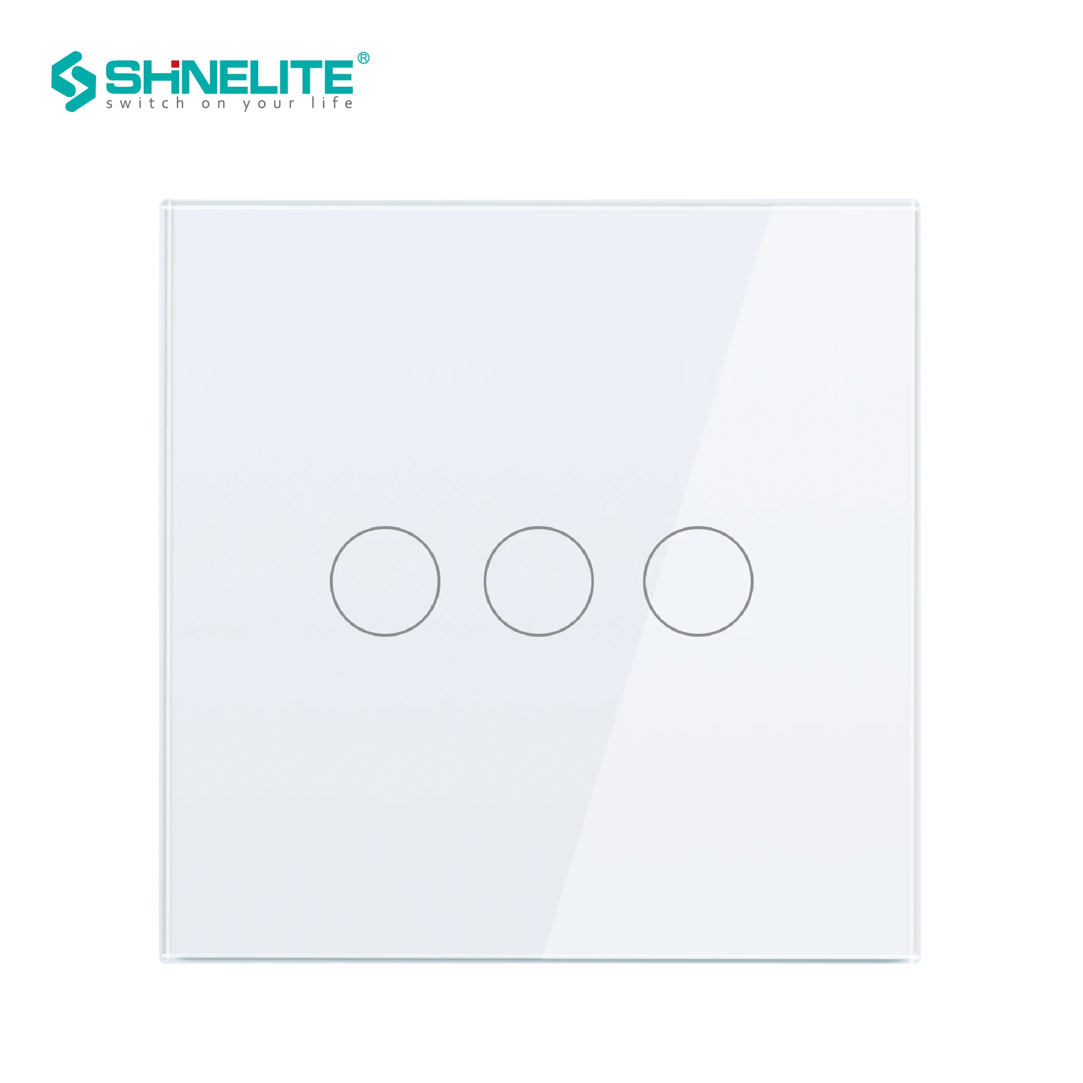 Shinelite Smart Switch 3 gang 1 way Smart Touch Wall Light Switch