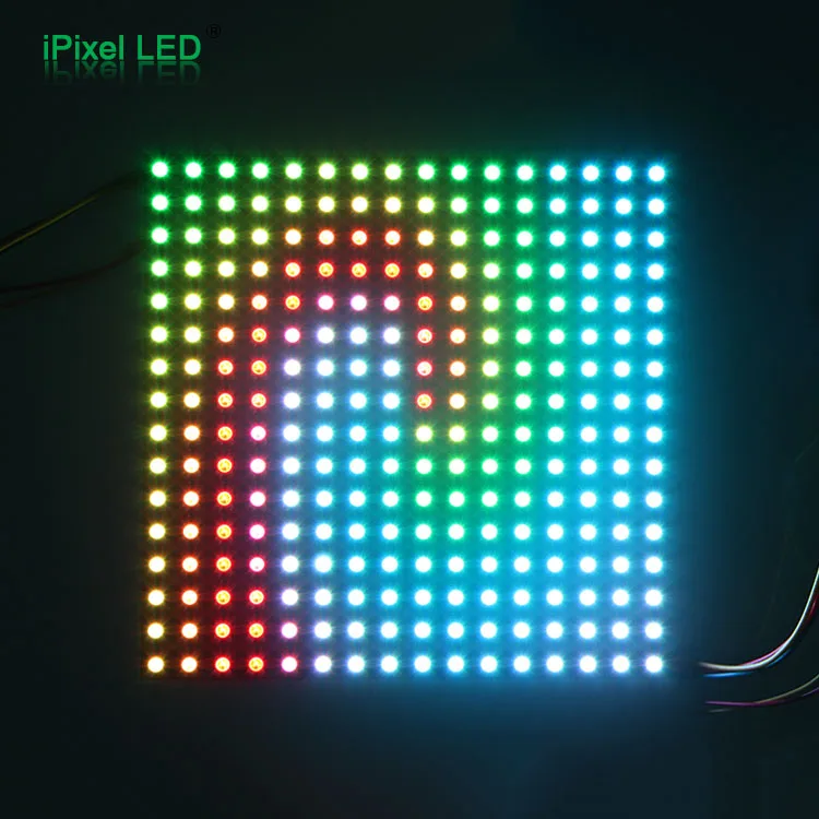 
16X16 RGB LED Panel light,led screen apa102,led display flexible led dot matrix 