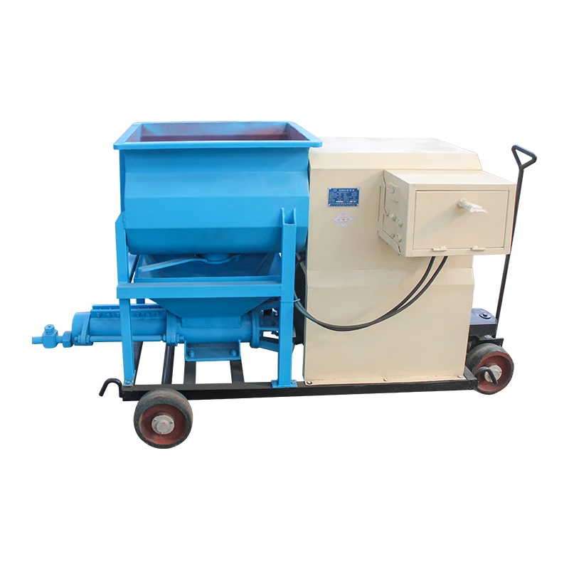 Mortar Plastering Mixer Concrete Spraying Pump Manual Pneumatic Electric Hand Cement Grout Screw Pump