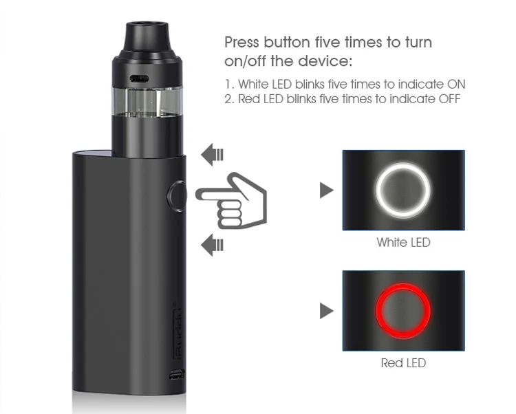 Chinese supplier 80w Vape Box Mod Kit 2200mAh Battery Electronic Cigarette Atomizer Lite E Cig Kits