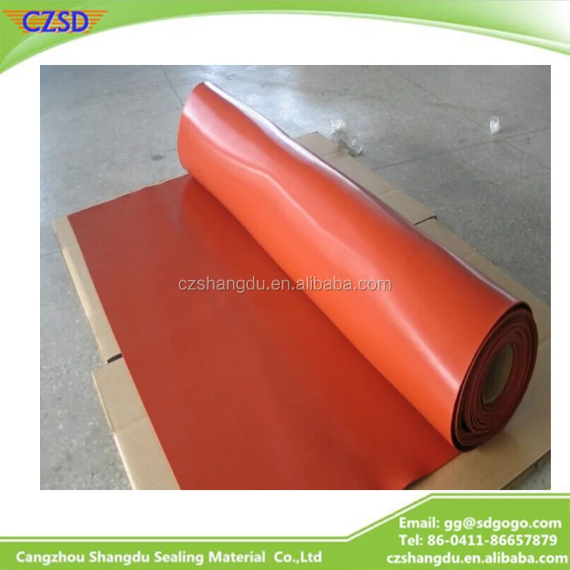 SD Natural Red Rubber Sheet / Red Natural Rubber Sheet, View 6mm rubber sheet