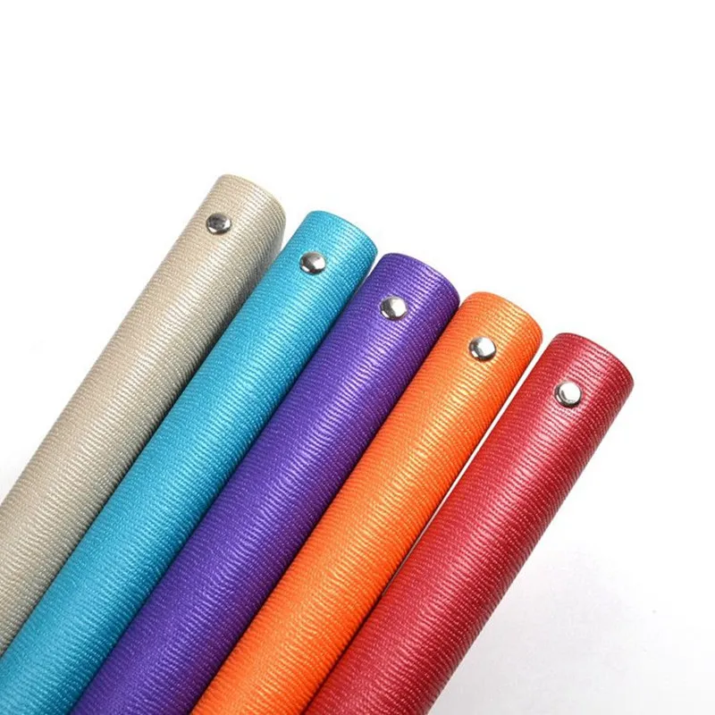 A5 ring binder notebook PU leather hard cover journal colorful  loose-leaf line pages magnetic closure notebook