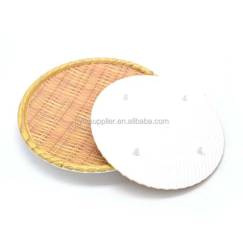 Creative design  rattan bamboo melamine fruit plate,hot BBQ cooked food dish,home usage unbreakable breakfast tray