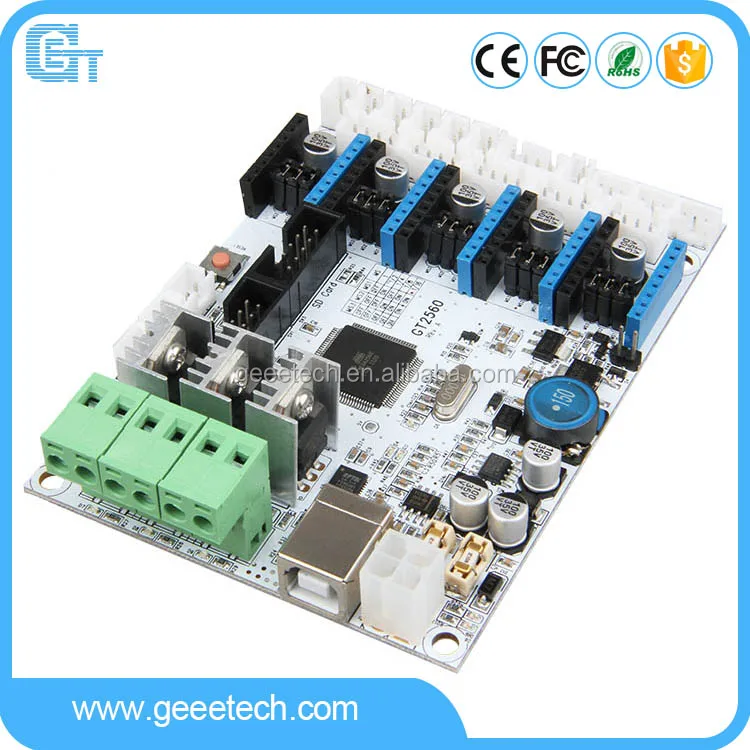 Geeetech New design 3d printer control board GT2560, mega2560+ramps1.4