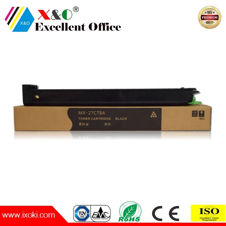 X&O Premium MX-27 MX-27GTBA MX-27NTBA MX-27FTBA MX-27ATBA Toner Cartridge for Sharp MX-2000L/2300N/2700N/3500N/3501N/4500N/4501N