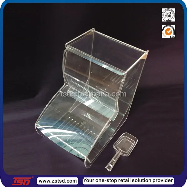 Custom retail shop bulk food display rack,display stand for food,peanut display racks