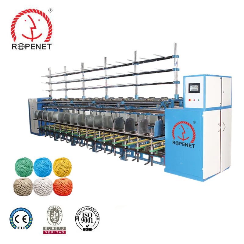 Двухсторонняя скручивающаяся нить 2 для 1 кольцевой скручивающей машины для скручивания рыболовной сети