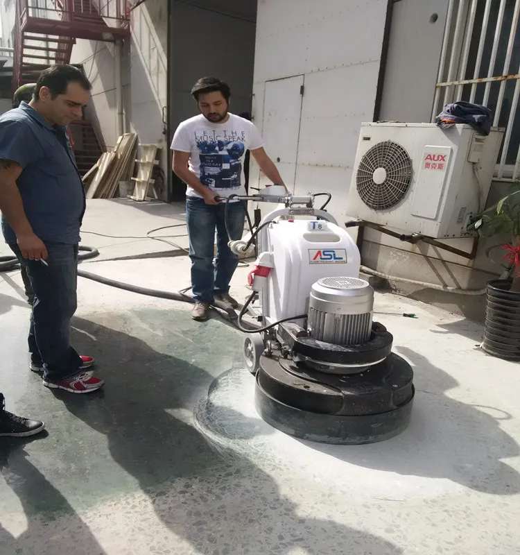 ASL 650 T8 Commercial manual marble concrete floor grinding machine