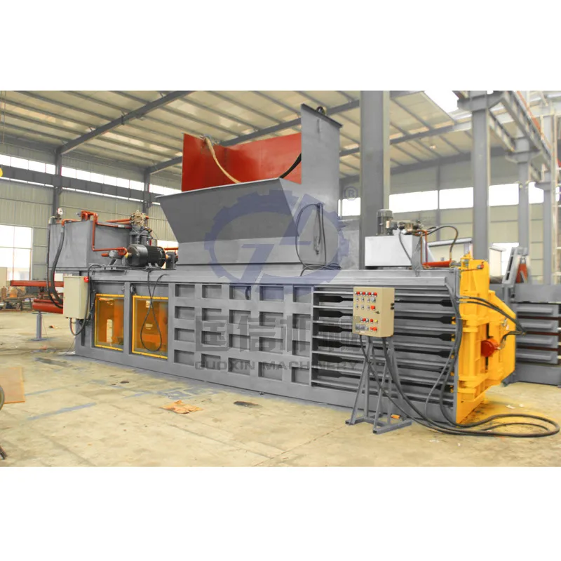 
Automatic Horizontal Hydraulic Compression Carton Baler Machine 