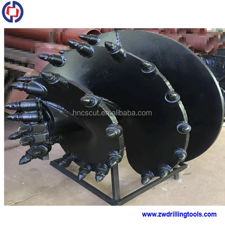 
Rock conical drilling auger 