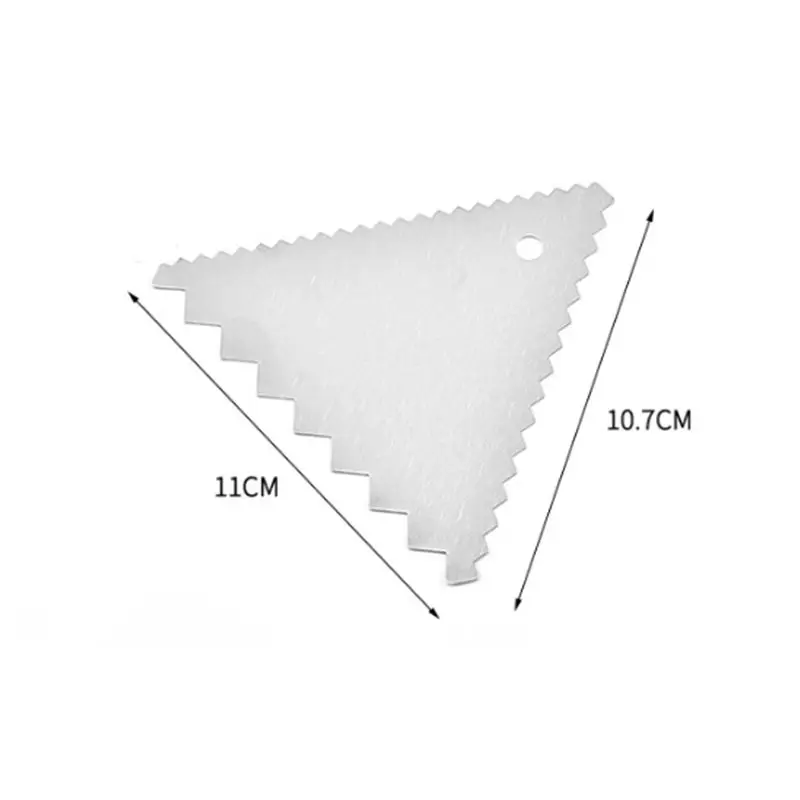 Тележка для выпечки из нержавеющей стали скребок и торта-Для Fondant (сахарная), глазурь, миксер для теста, печенья и сахара с инструмент для украшения торта