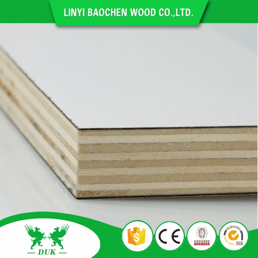 16mm white formica plywood to Israel