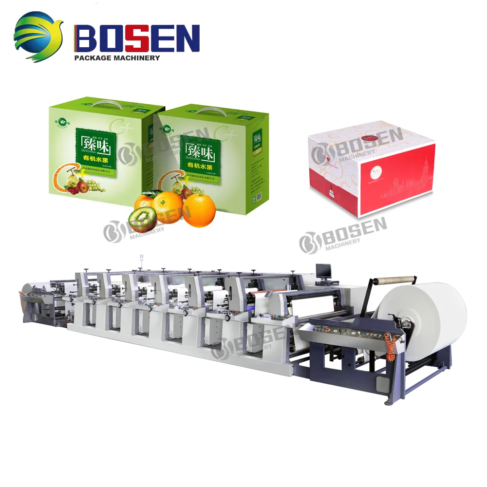 High Quality Flexo Printing Machine for Paper Cup Flexographic Printer Letterpress Revised Printing Is Avaible Automatic CN;ZHE