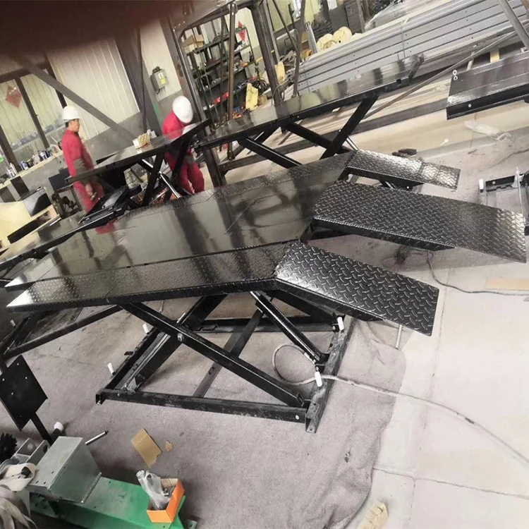 Economic 1.2m 900kg Hydraulic Driven motorcycle Lift For motorcycle Repair with good quality