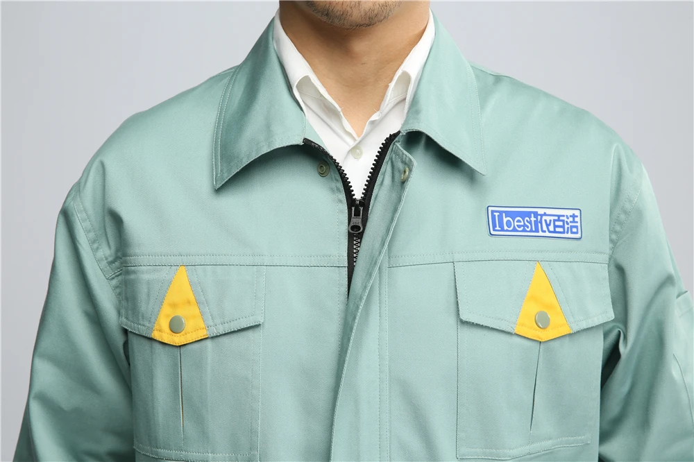 wholesale Technician Engineering High Vis Work Uniform Jacket Men and women workwear uniform Optional logo