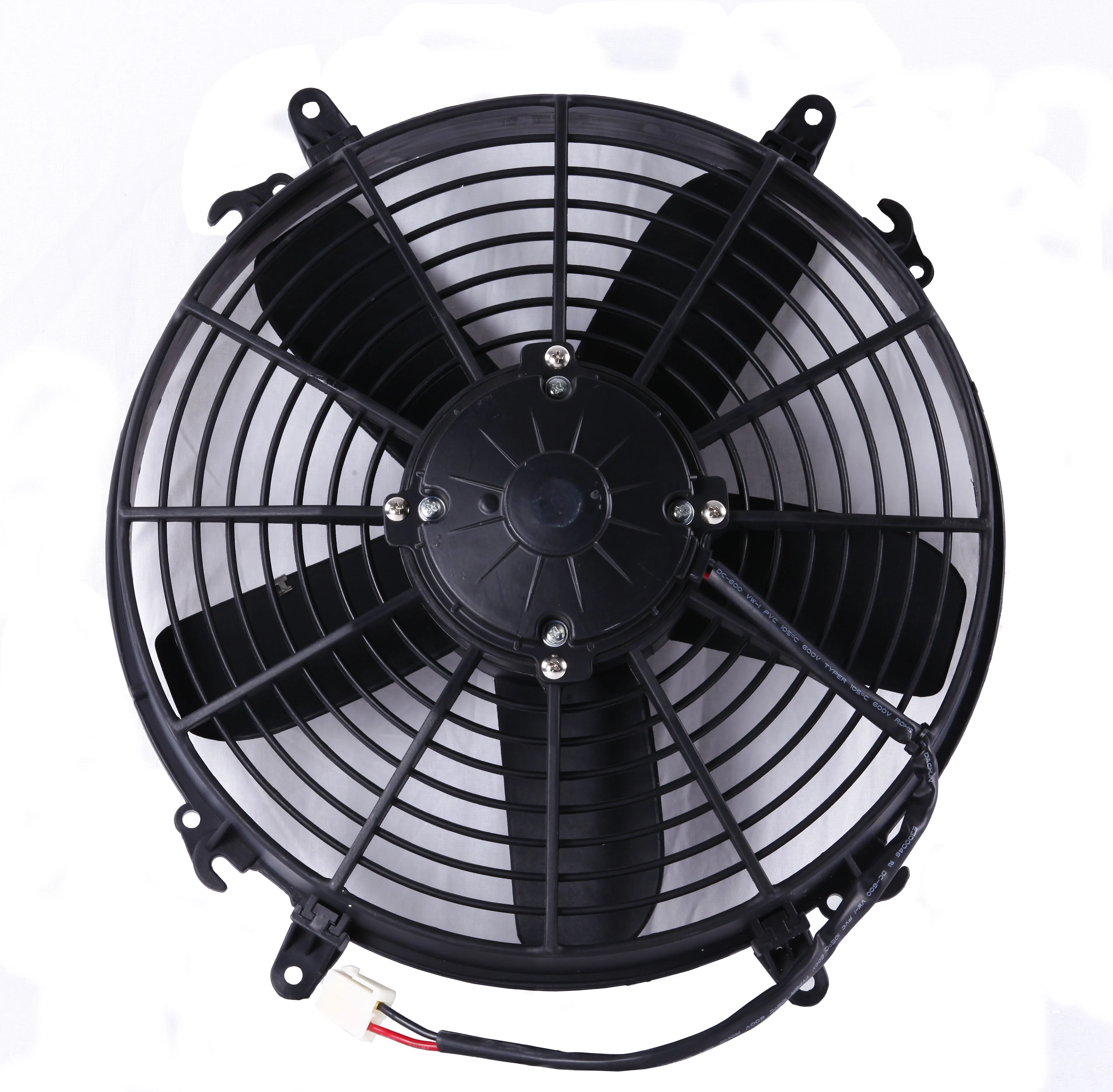 carrier condenser fan motor spal fan 12V/24V Italy 12 inch 16 inch Dc air conditioner bus fan and blower  from China manufacture