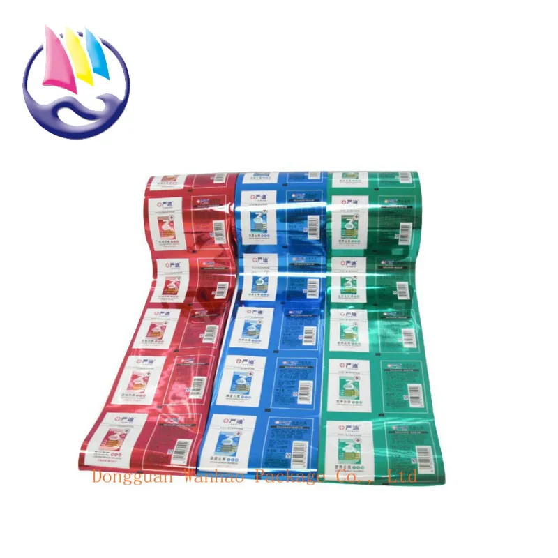 Roll  plastic film for snack food stick bar packaging film