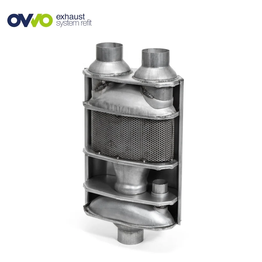 Cheap Price 201/304/316 Stainless Steel Exhaust Muffler Valve Silencer Exhaust