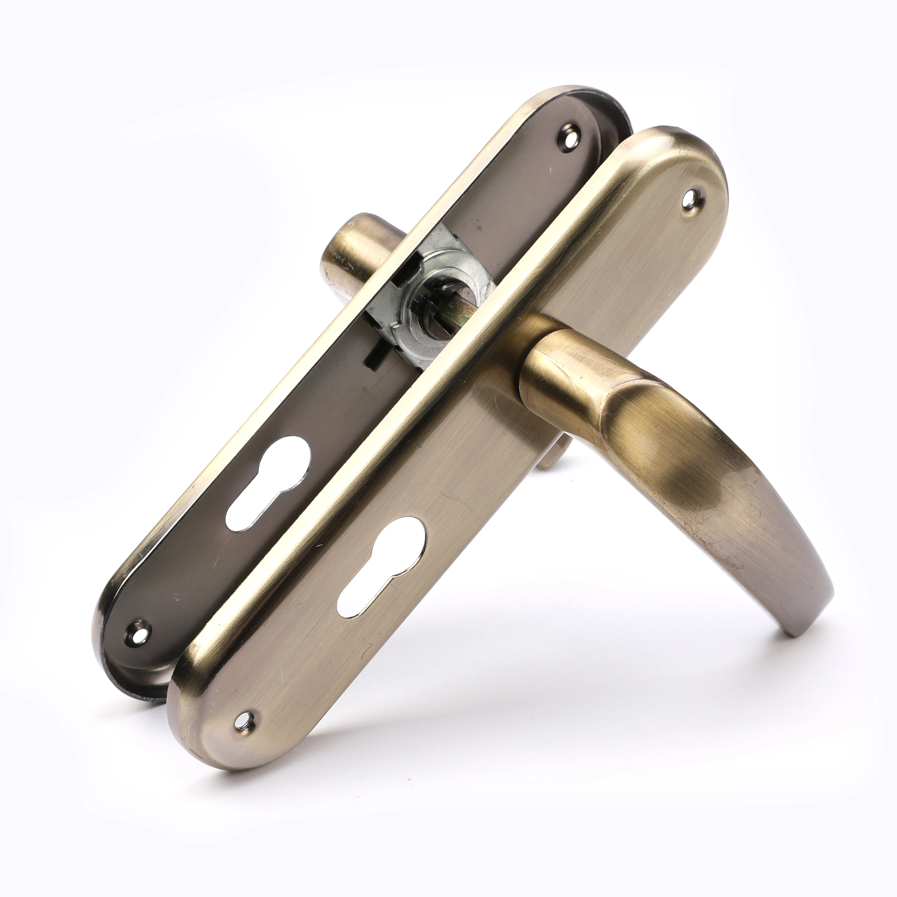 Aluminum handle iron panel Bedroom design DOOR HANDLE