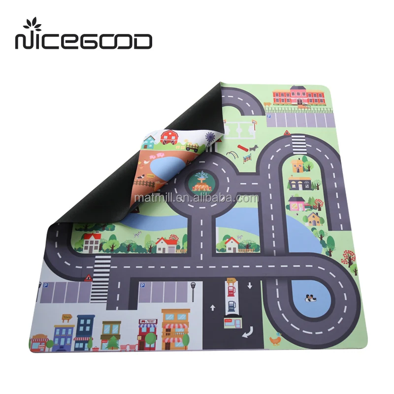2018 newest multi activity soft custom printed kids mat baby play mat