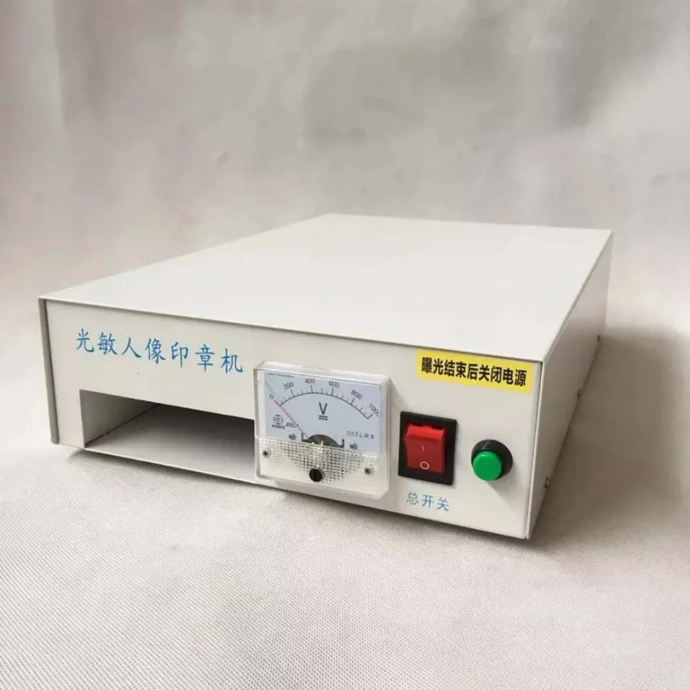 white color/black color pre-inked foam rubber stamp machine