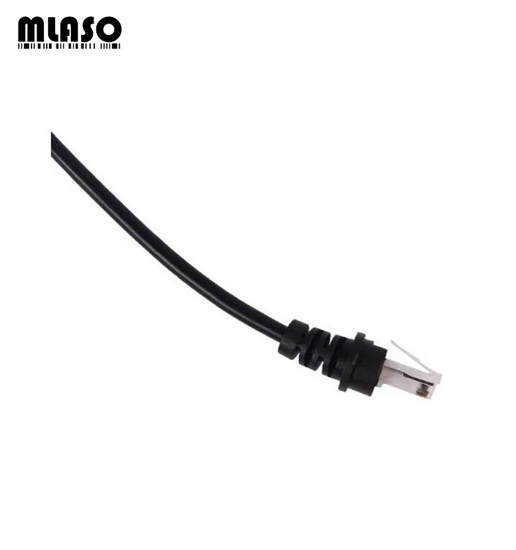 Compatible Barcode Scanner Pda PS/2 3M coiled Cable for Honeywell MS7120 cable