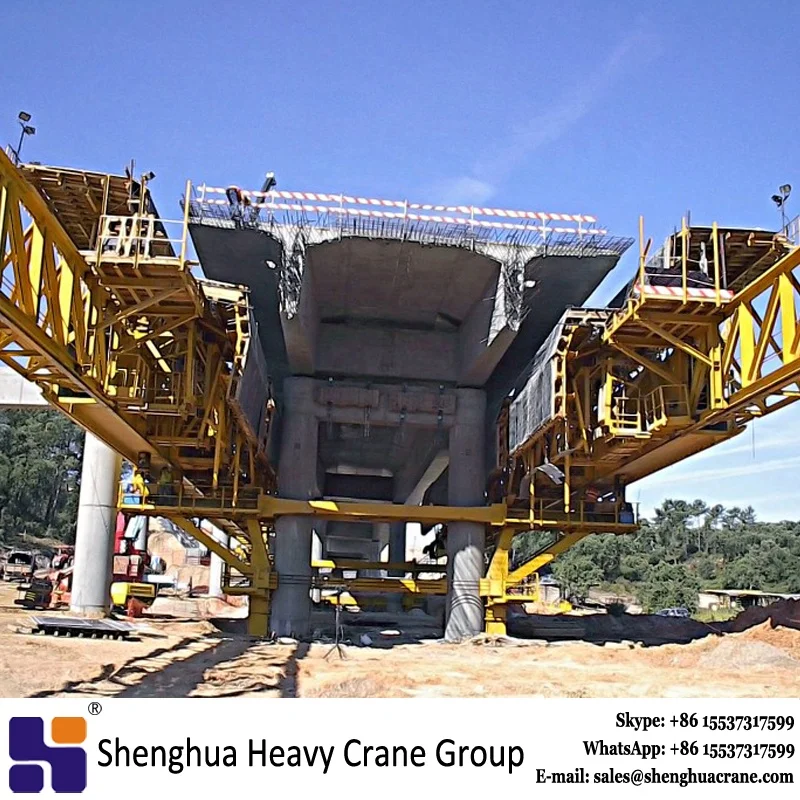 Бетонная мостовая конструкция подвижная система строительных лесов