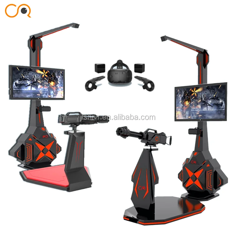 Gatlin VR shooting game machine 9D simulator