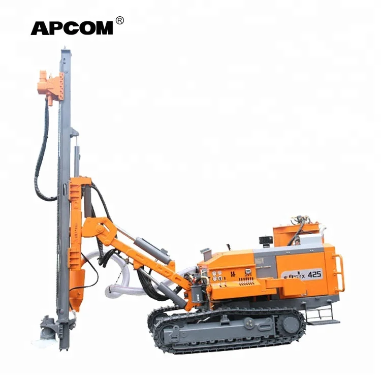  APCOM завод оптовая продажа гусеничная буровая установка dth портативная цена мобильная китайская для маленькой