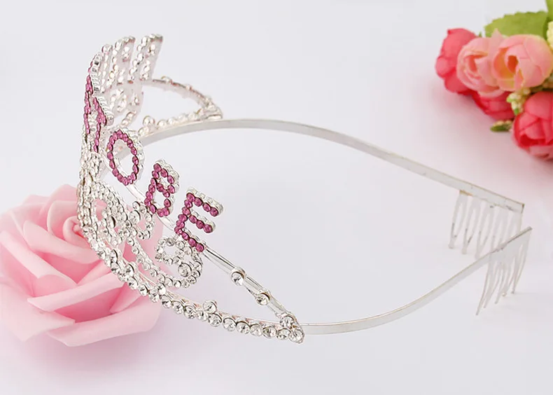 Free Shipping Hen Party Decorations Bride To Be Tiara Bachelorette Headband Supplies