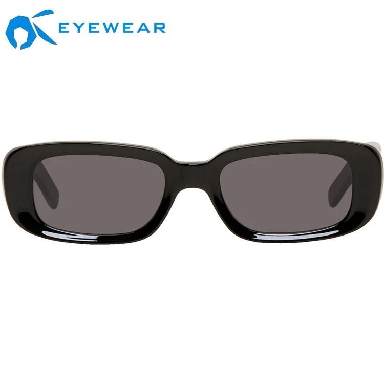 Irregular-shaped Polarized Acetate Mens Square Sunglasses