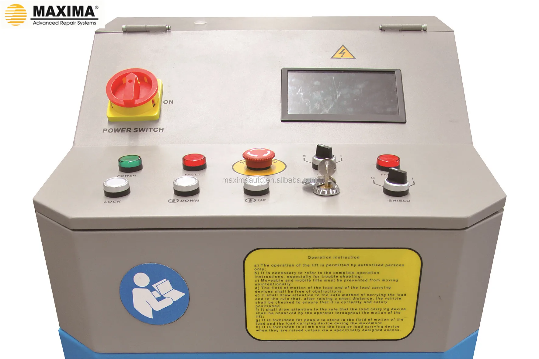 MAXIMA CE certificated Maxima MLDJ250 Heavy Duty Platform Lift,bus lift,truck lift