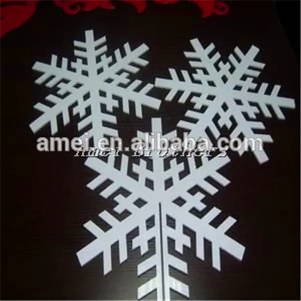 Hanging vacuum forming plastic ornament christmas bell