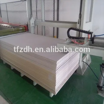
Gypsum ceiling tile making boarder machine 