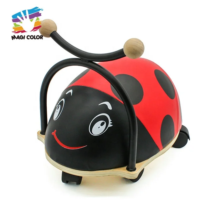 Лидер продаж детская развивающая деревянная игрушка «божья коровка» из мультфильма оптовая продажа