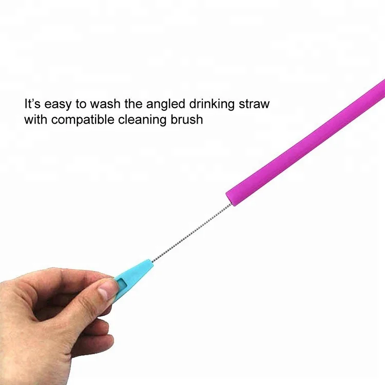 Reusable Portable Kids Baby Boba Silicone Straw for Drinking