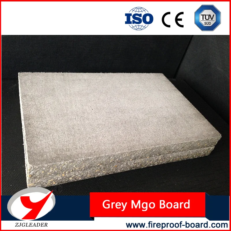Grey MgO Board Replace Fiber Cement Board Well Fireproof Building Material