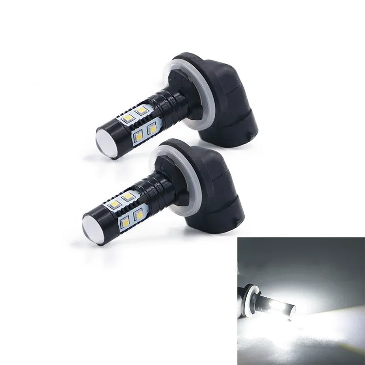 F2WORLD led Super bright Waterproof car fog light 880 881 2323 10SMD led 12V 0.2A 750LM 50W fog lamp