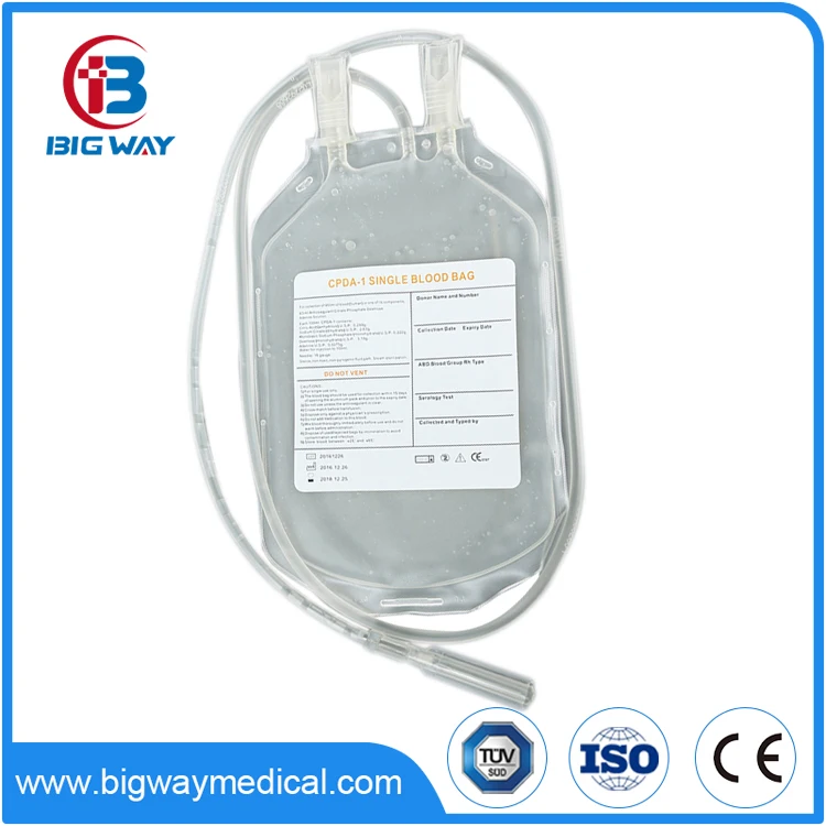 CPDA  Disposable transfusion Blood Bag