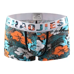 OEM lingerie Custom Underwear manufacture Sexy Print Mens Underwear For Wholesale Spandex / Cotton Men`s  Underwear Boxer Shorts