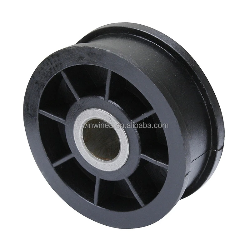 Y54414 Maytag Whirlpool dryer parts black wheel dryer idler pulley