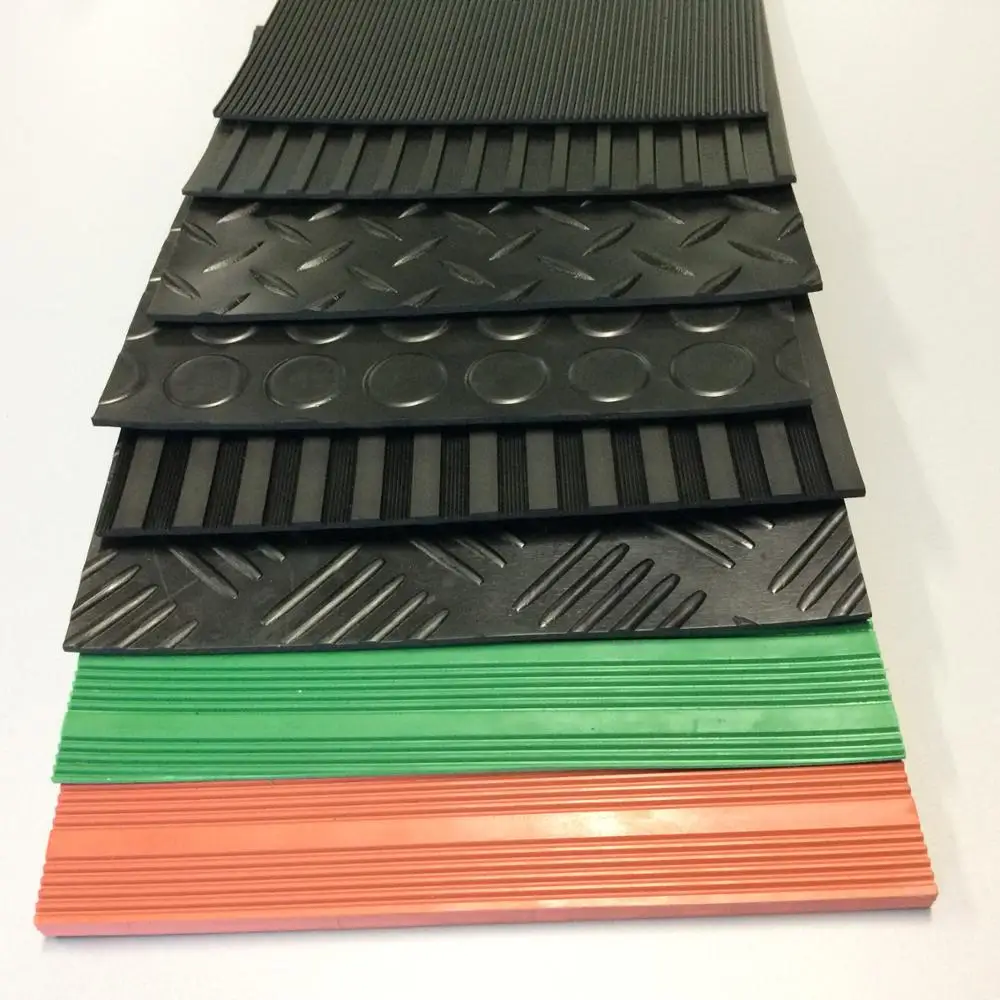 
Прочные противоскользящие резиновые листы NBR EPDM SBR, напольный коврик, рулон для дорожки и коридоров тренажерного зала 