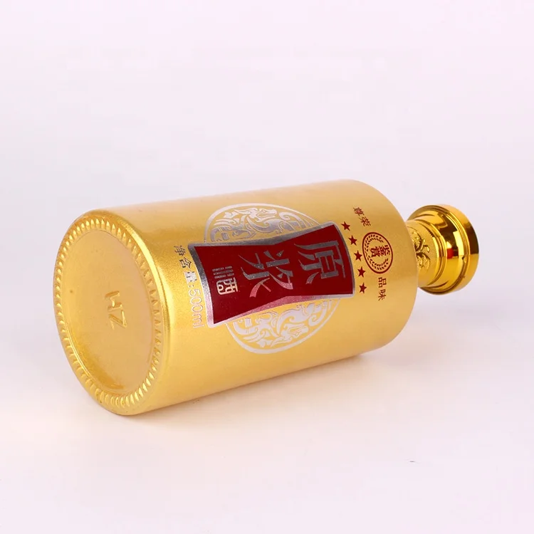 
Wholesale 500ml Vodka Spirit Glass Bottle for Liquor with screw up lids 