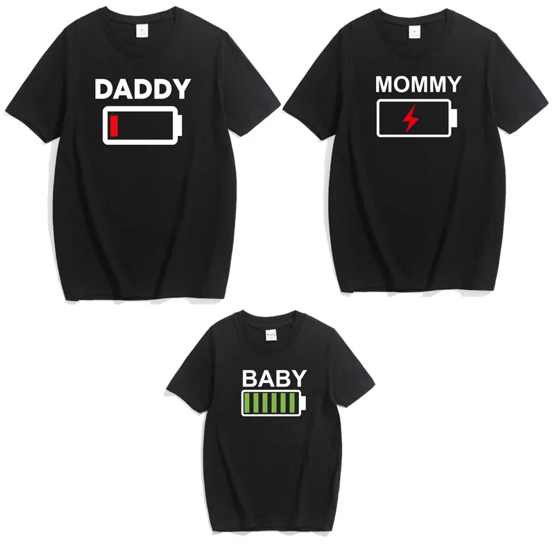 Family Matching Outfits 2020 Summer Fashion T-shirt Outfits Mother And Daughter Shirt Father and Son Baby Boy Girl Set