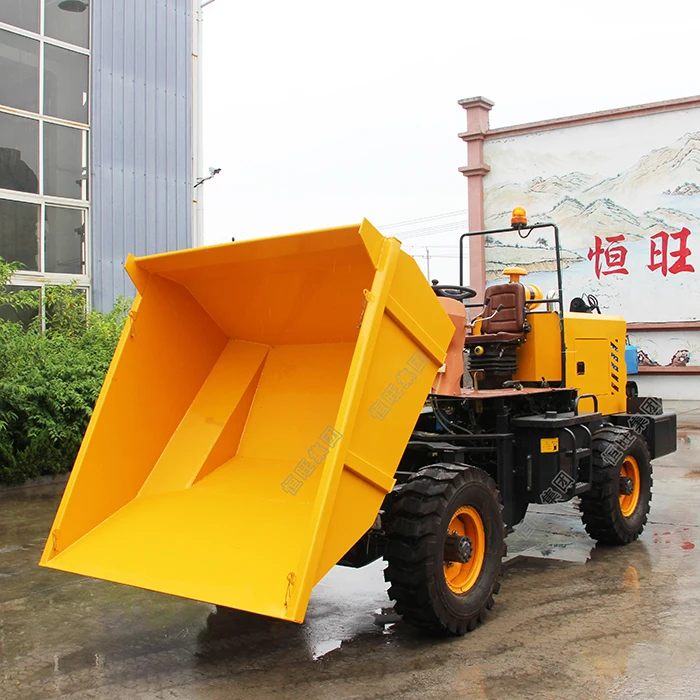 Мини-самосвал грузоподъемностью 3000 кг колесный погрузчик гидравлический