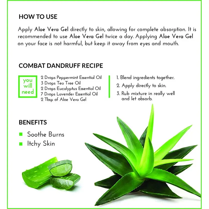 Top Selling Products Private Label Organic Aloe Vera Gel Natural 100% Pure Aloe Vera Gel For Face