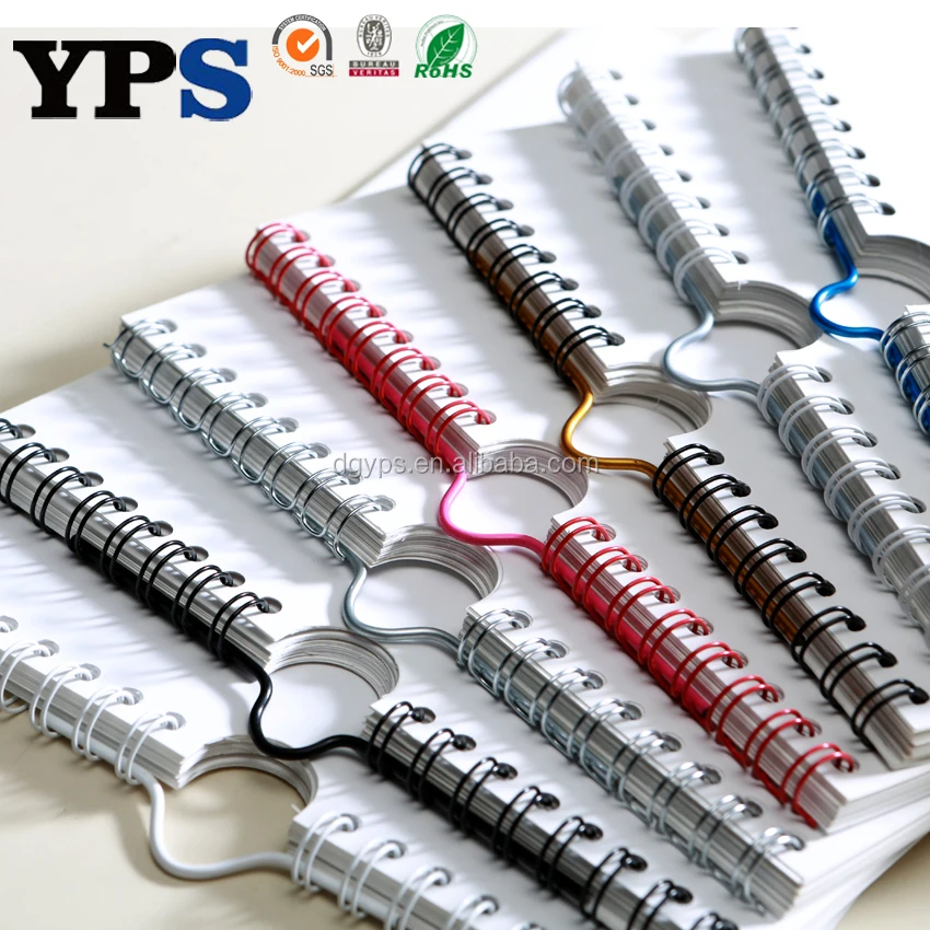 
175MM Nylon Coated Metal Wire Binding Hanger Hook Wall Calendar Hanger Hooks 
