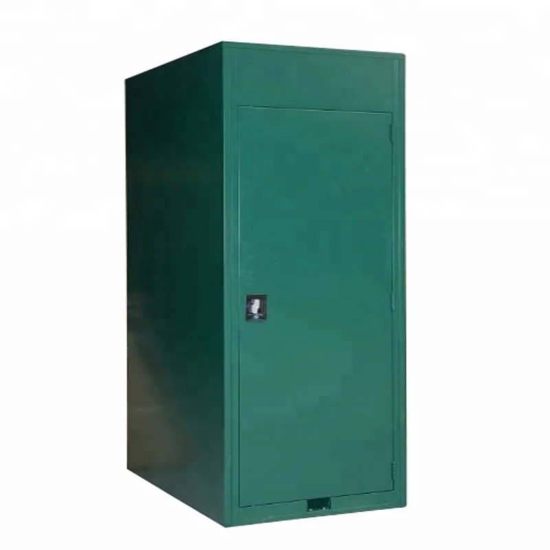 Outdoor Furniture Metal Bike Locker Safety Bike Storage Cabinet