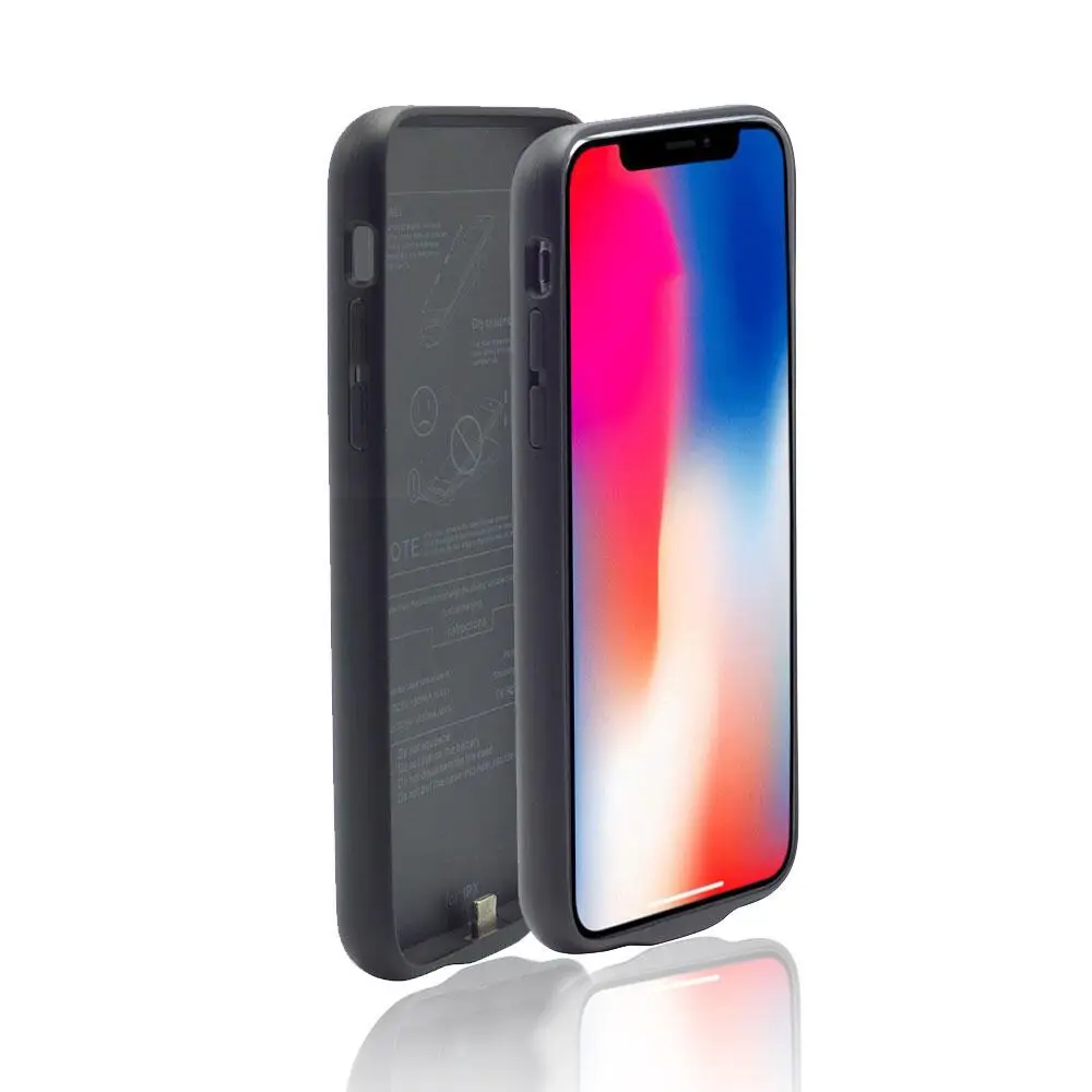 
Slim Lightweight Battery Case Charger for iPhone X/Xs External Battery Back-up Power Bank Case with PSE certificate 